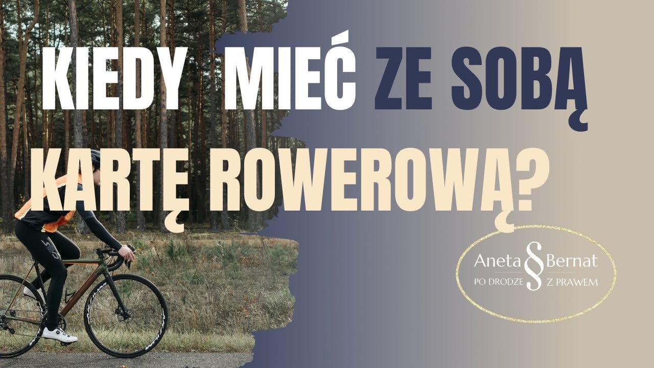 Kiedy trzeba mieć kartę rowerową? Jakie kary za brak karty rowerowej?