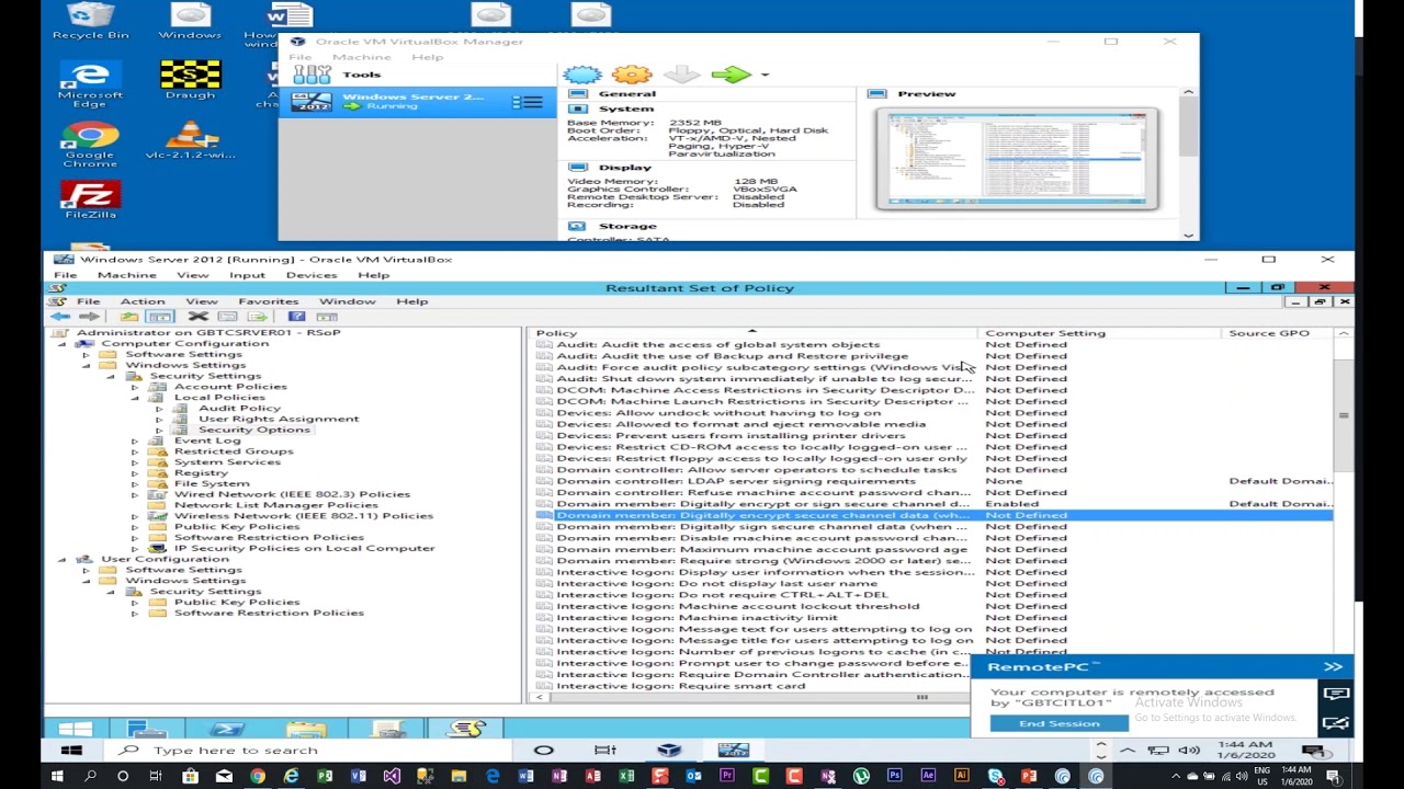 How to use RSoP to check and troubleshoot group policy settings