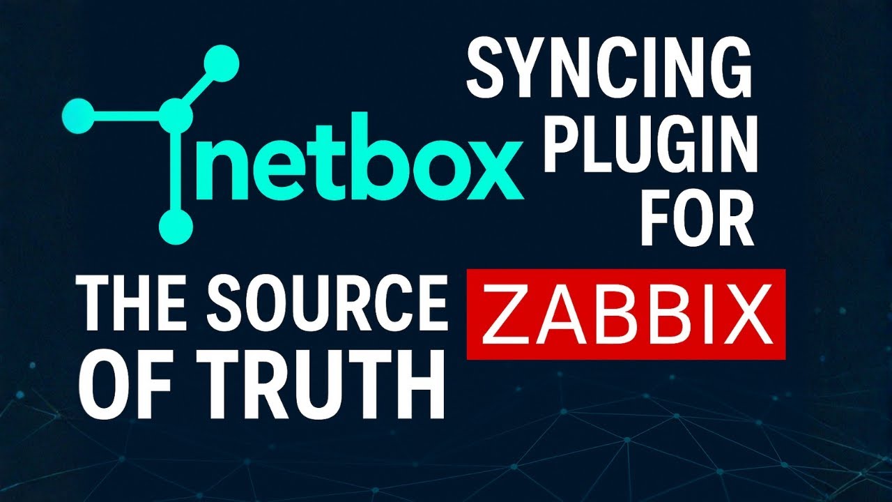 Netbox & Zabbix - The Source of Thruth - [Sub EN] #zabbix #netbox