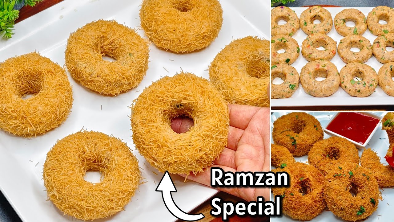 Ramzan Special Recipes | Creamy Chicken Donuts | Iftar special Chicken Russian Donuts/Ramadan Recipe