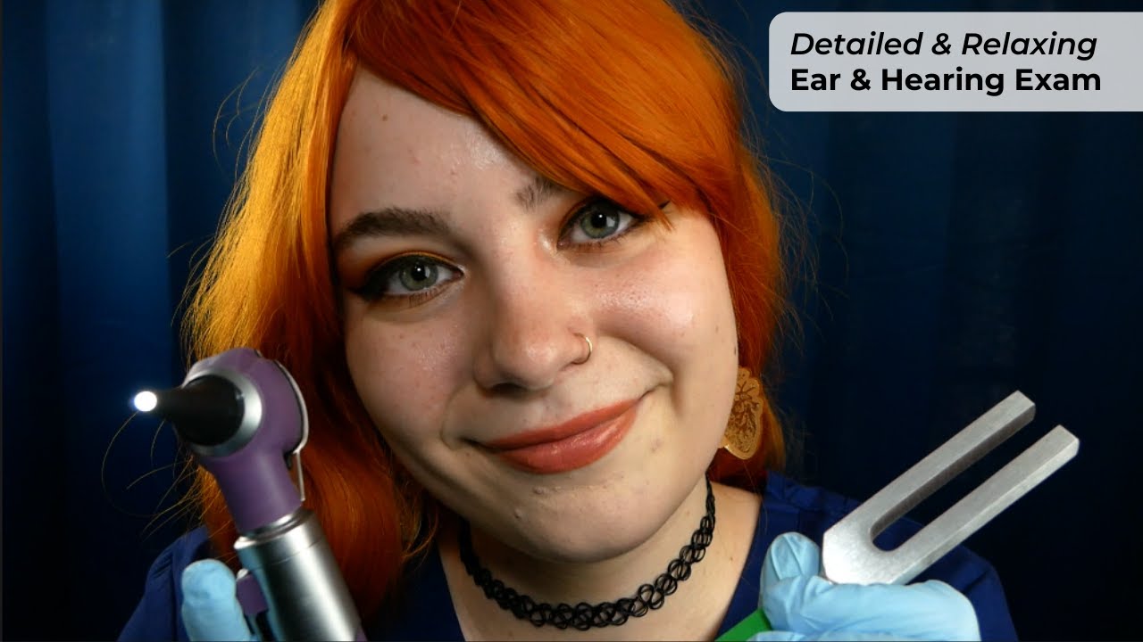 🩺 Very Detailed & Relaxing Ear and Hearing Examination 👂 | ASMR Soft Spoken Medical RP