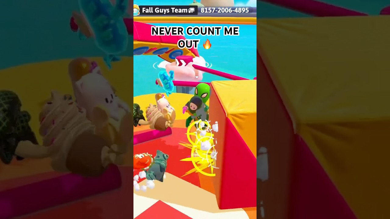 Never Count Me Out | Fall Guys Fail/Win 