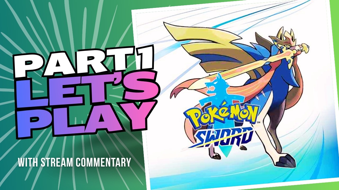POKEMON SWORD - Part 1 | Stream VOD 04.02.26