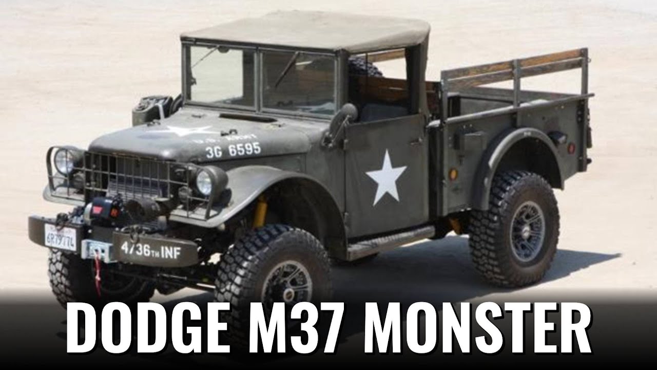 Unveiling the Legendary Dodge M37 Military Truck