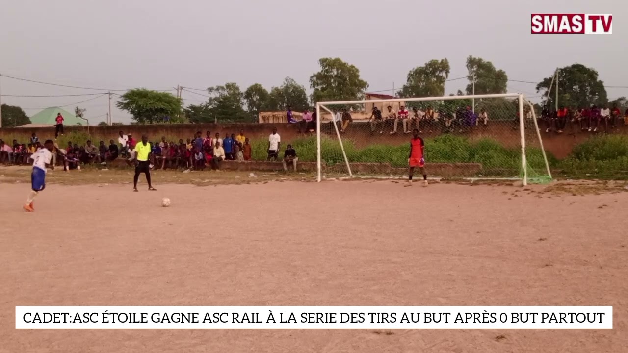 ASC étoile vs asc rail cadet série tir au but après 0 but partout