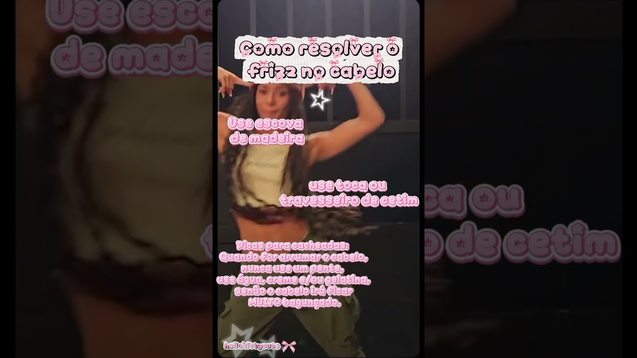 Como resolver o frizz no cabelo ✨️🎀 ib:me  