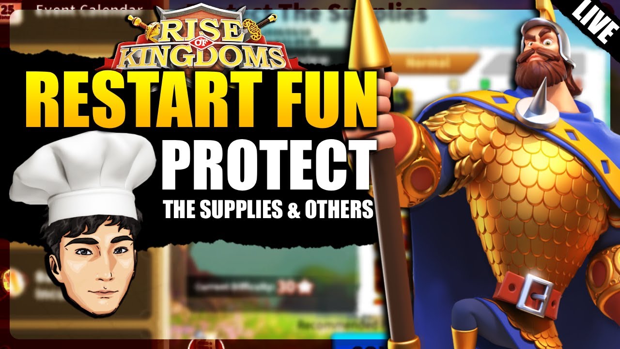 !drops - RESTART FUN - Protect The Supplies - Barbarian Incursion