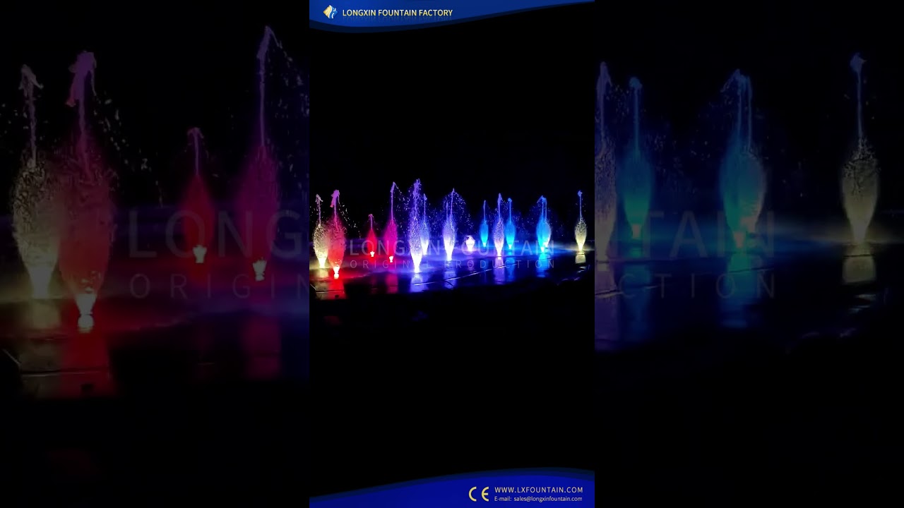 Square Fountain--Longxin Fountain Factory Supply  #fountainnozzel#fountainmanufacturer