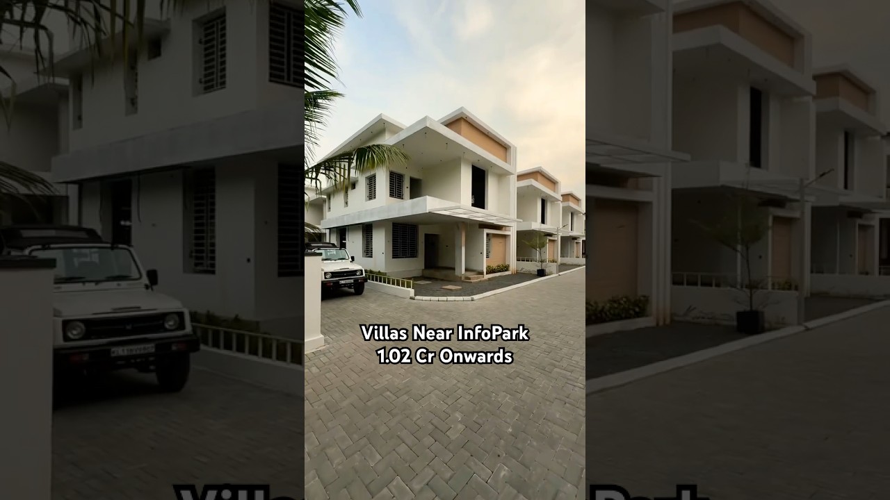 Villa Project Very Close to InfoPark Phase 2, Only Few Units Left For Sale.1740 Sq.ft to 2127 Sq.ft.
