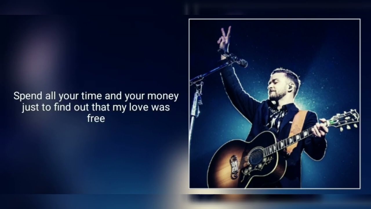 Justin Timberlake - Not a bad thing