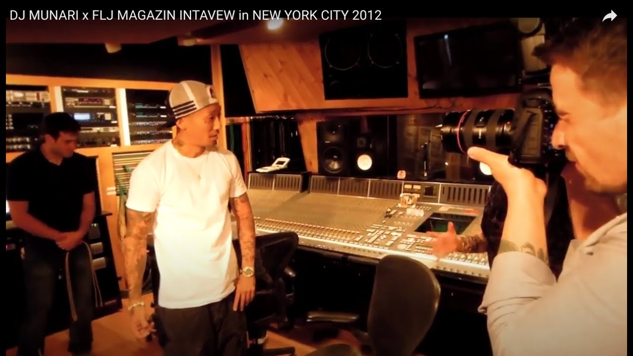 DJ MUNARI MAGAZINE INTERVIEW in NEW YORK CITY