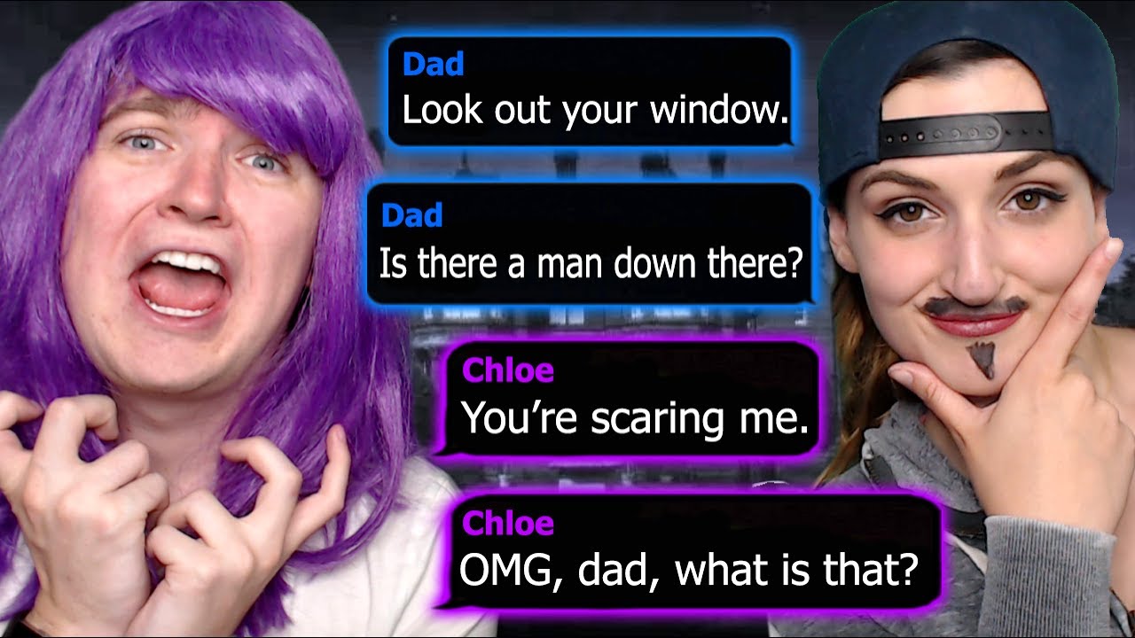 FUNNIEST GENDER SWAP ROLEPLAY EVER |  The Watcher Text Story (Part 1)