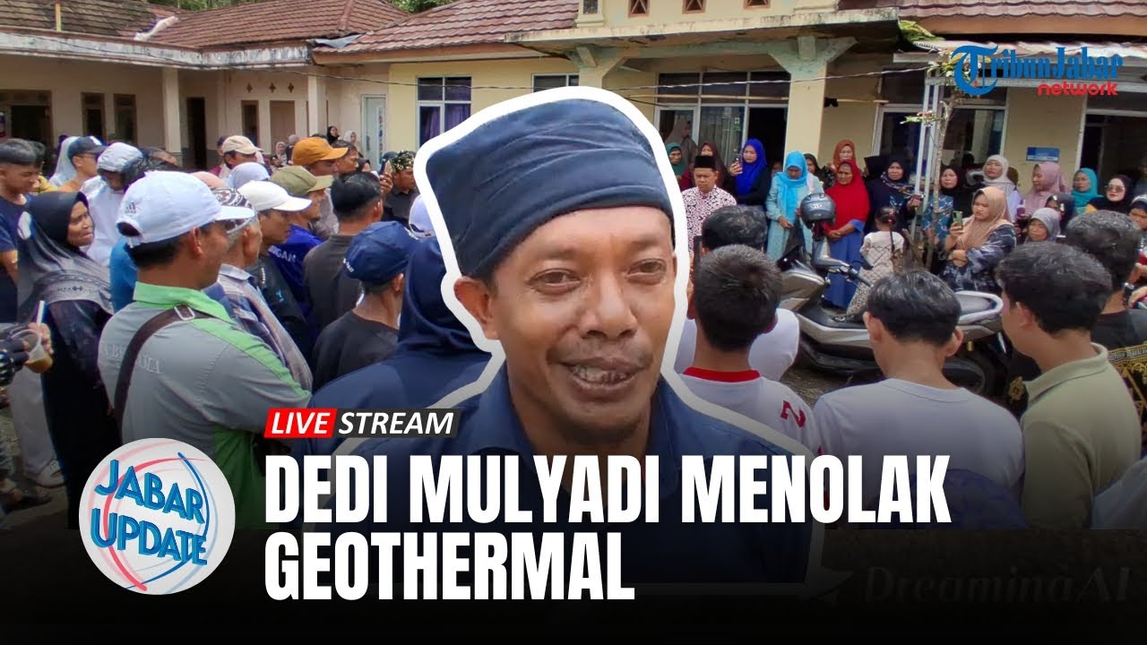 Dedi Mulyadi Wakili Warga Geruduk Kantor Desa Untuk Menolak Pengeboran Geothermal | JABAR UPDATE