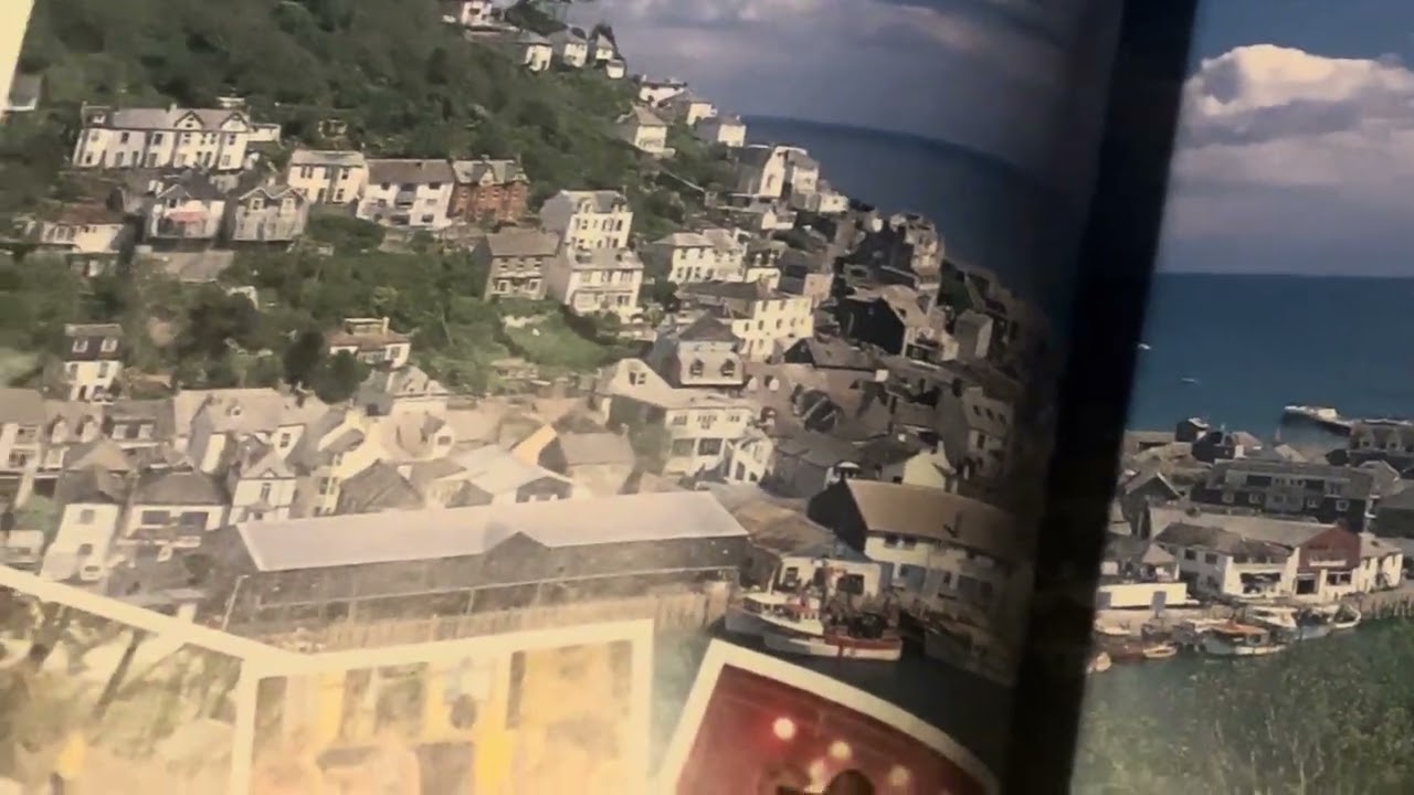Going through my childhood holiday books Parkdean in Cornwall uk 