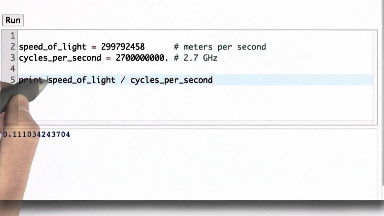 Solution of Variables Quiz - CS101 - Udacity
