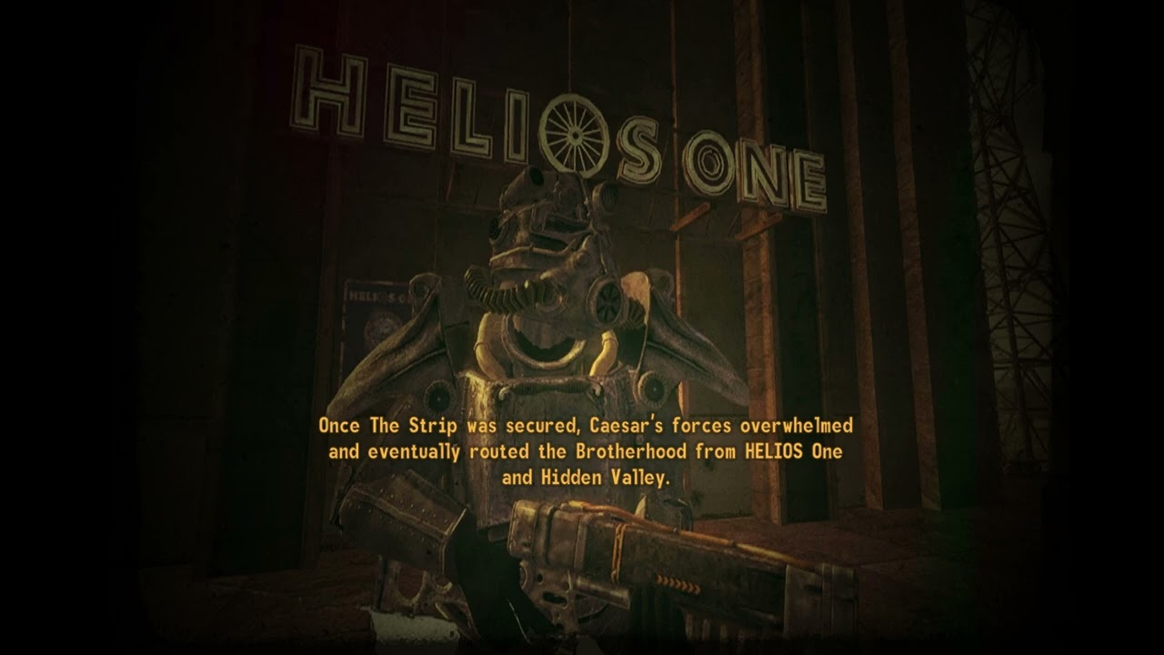 Fallout: New Vegas - Ending Slide 7 - Brotherhood of Steel