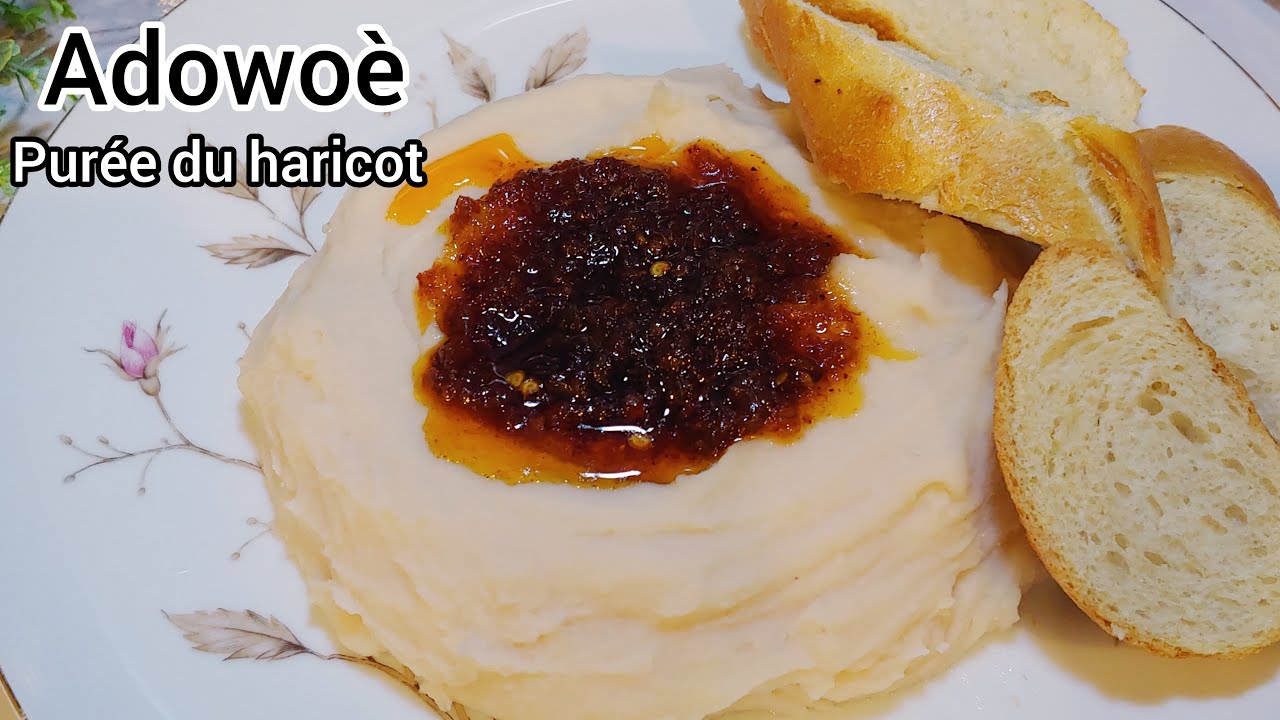 Adowoè || Purée Du Haricot || Cuisine Togolaise & Beninoise