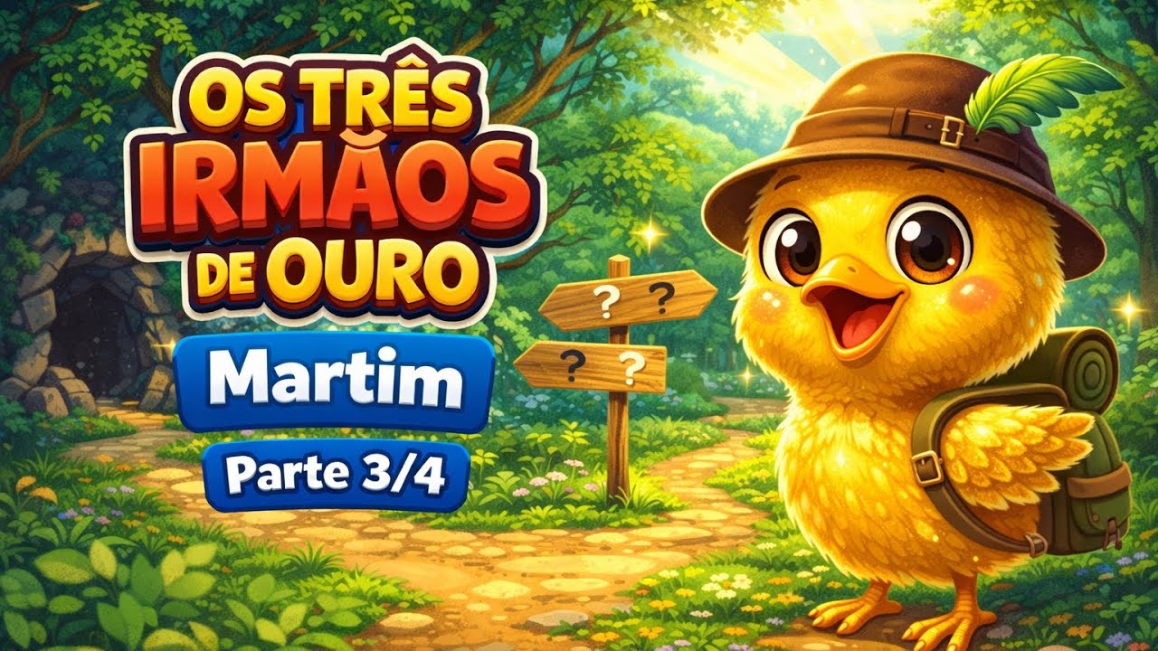 Os Três Irmãos de Ouro | Martim (Parte 3/4) | História Infantil
