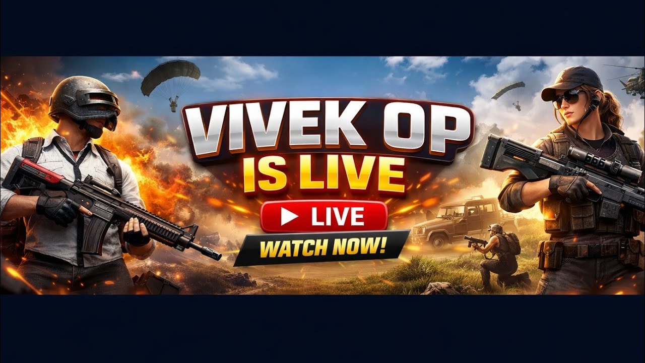 BGMI LIVE | Vivek OP Is Live 😈