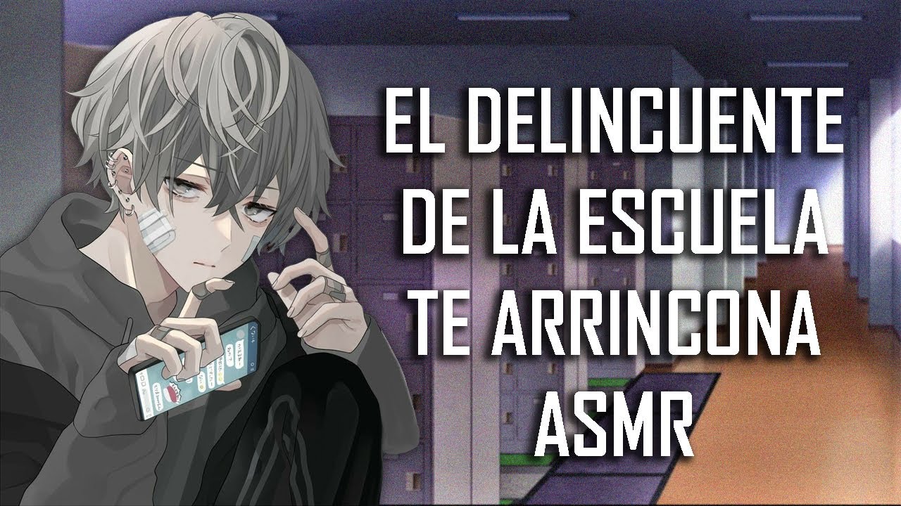 ASMR | El delincuente de la escuela te arrincona | Roleplay | Español Latino
