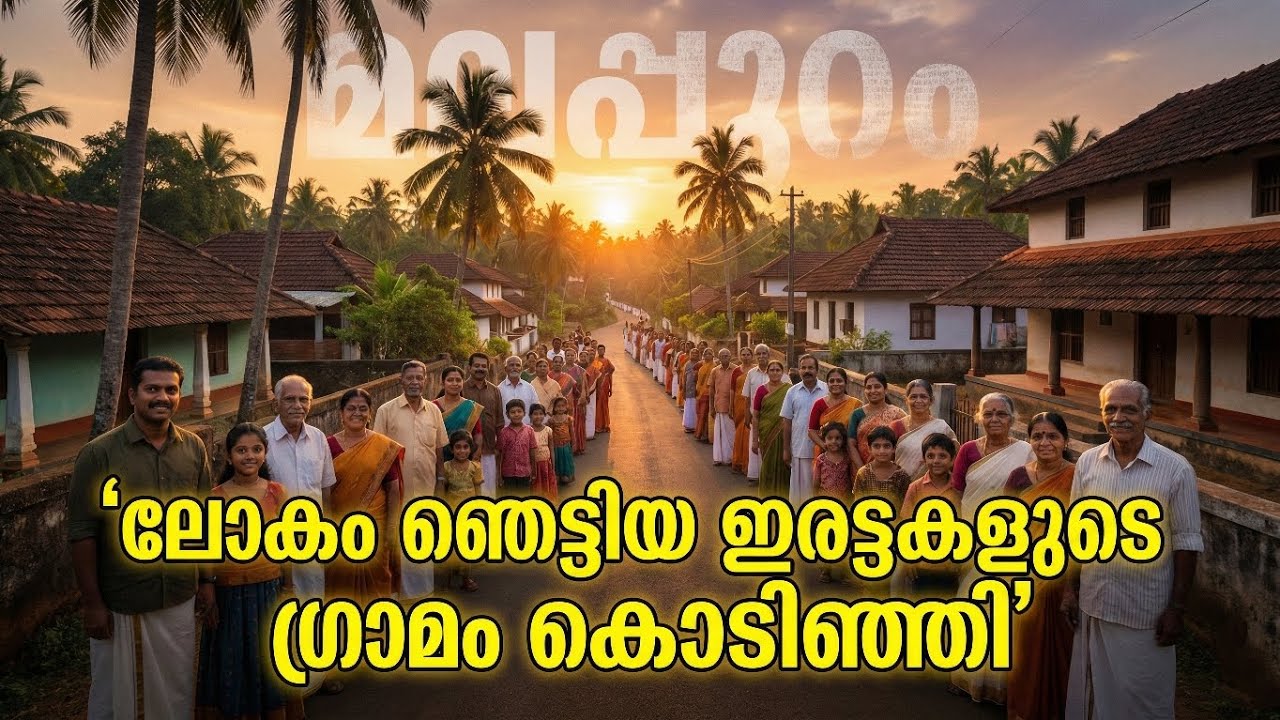 ​മലപ്പുറത്തെ ഈ ഗ്രാമത്തിൽ എങ്ങോട്ട് തിരിഞ്ഞാലും ഇരട്ടകൾ കൊടിഞ്ഞിയിലെ രഹസ്യം എന്ത്?