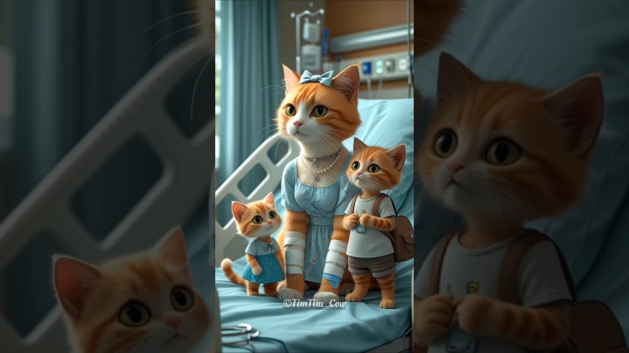 Ai Cat Sad Story | Drunk Dad | Ai Cat Video #aivideo #sad #aicat