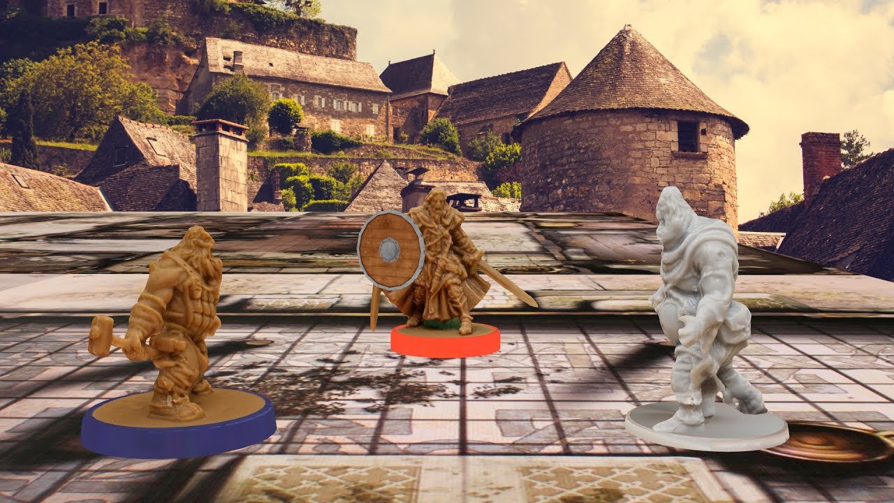 Tutorial de Zombicide: Black Plague en 3D español