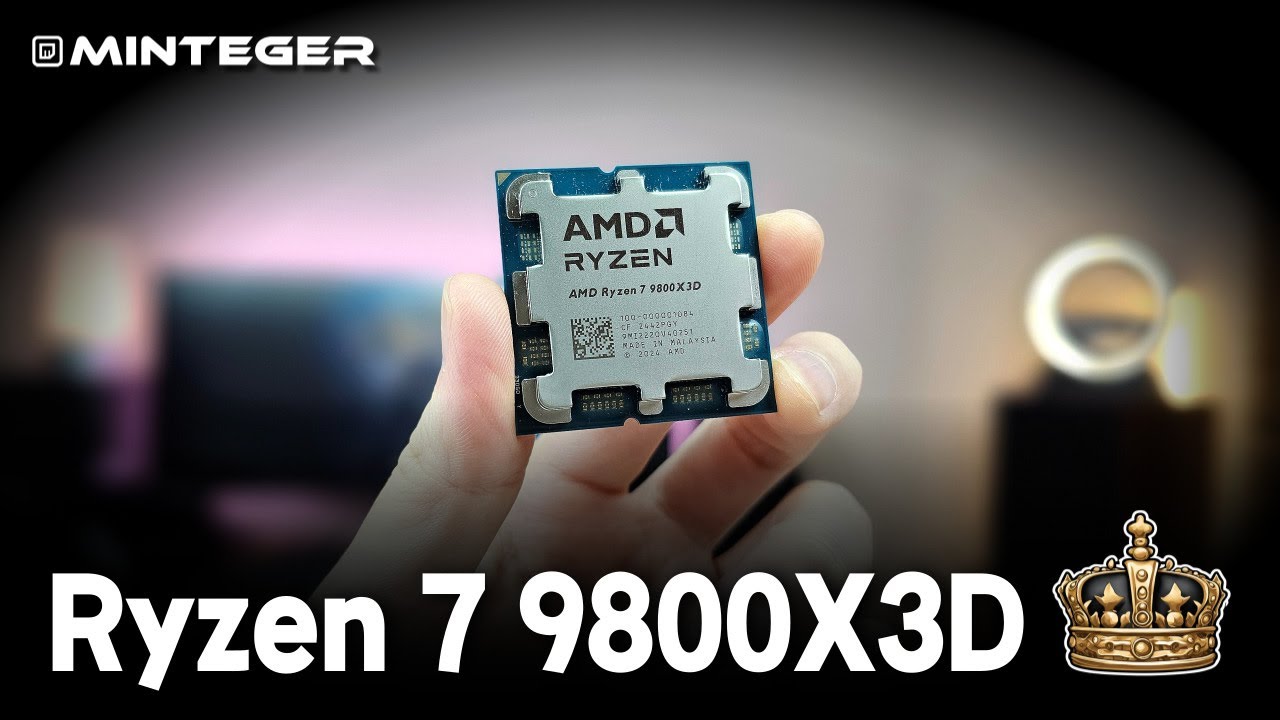 Intel снова сокрушён! Лучший игровой процессор – Ryzen 7 9800X3D!
