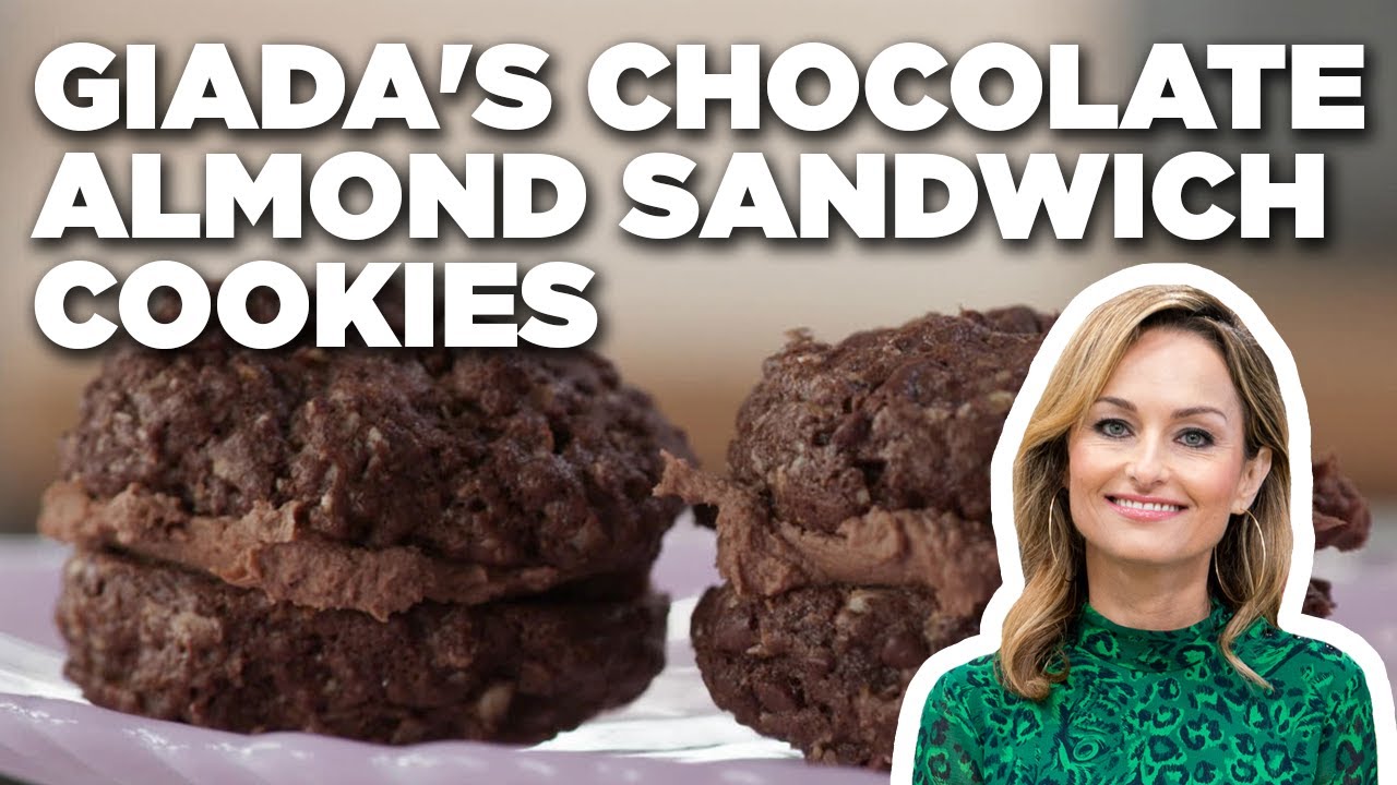 Giada De Laurentiis' Chocolate Almond Sandwich Cookies | Giada Entertains | Food Network