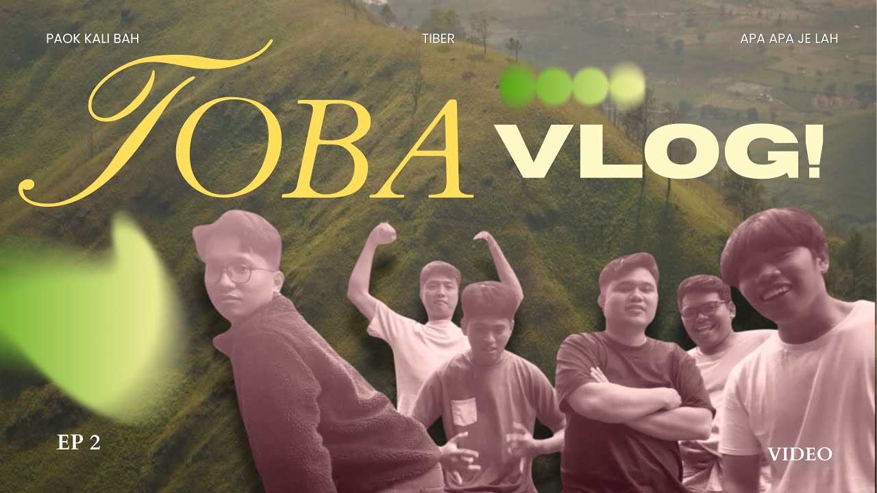 BUDAK MALAYSIA FIRST TIME TO TOBA?! TONGGING! - VLOG