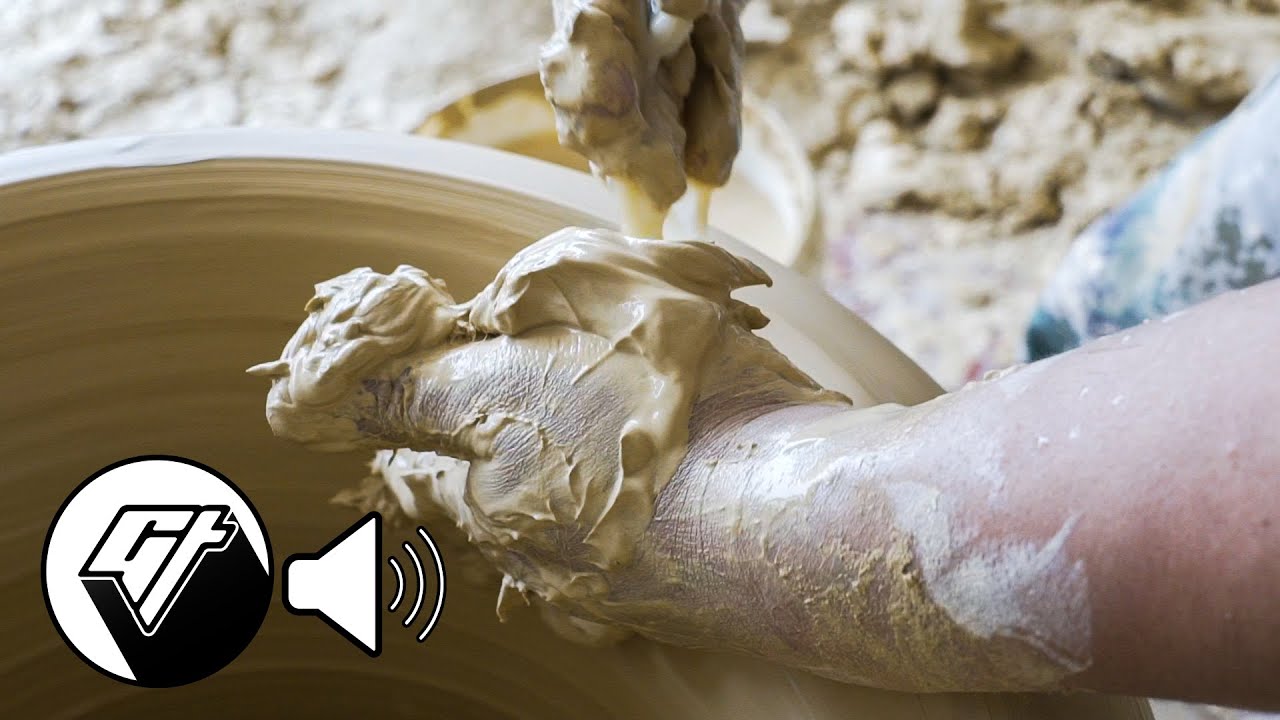 The Strength Needed to Make Giant Clay Pots in China's Jingdezhen Porcelain Capital [No Music]