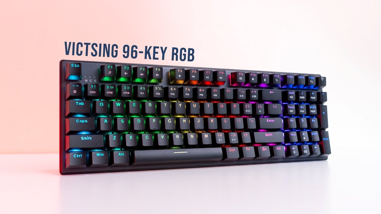 VicTsing 96-Key RGB Mechanical Gaming Keyboard Review