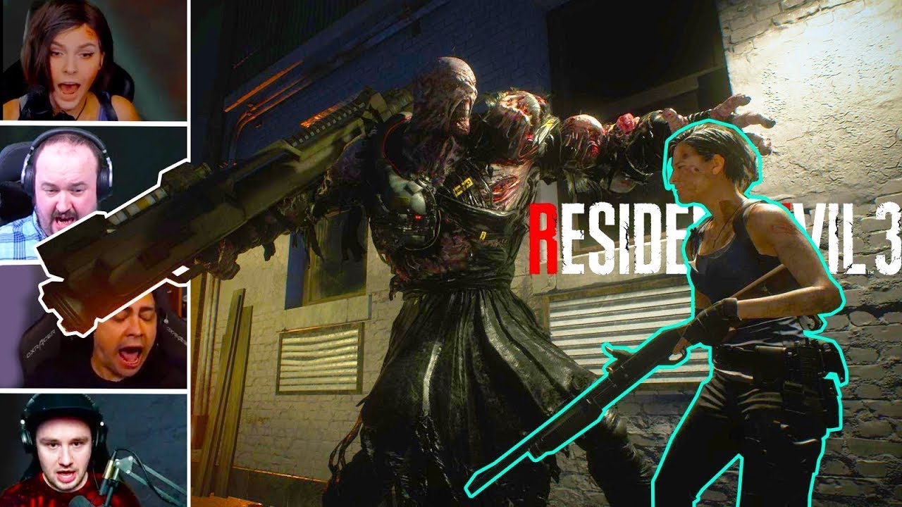 Resident Evil 3 Nemesis Jumpscares/Funny Moments Part 2 (RE3 Remake)