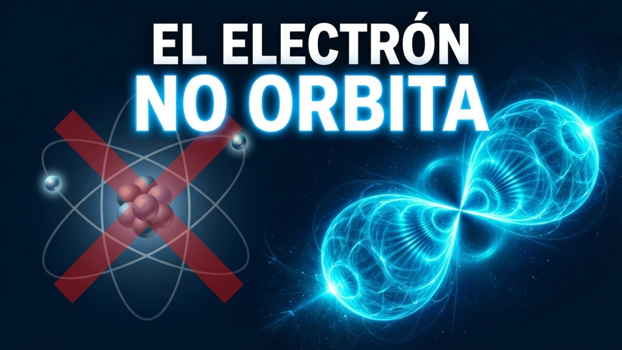 Por Qué los Orbitales No Son Órbitas (La Física Cuántica Real)