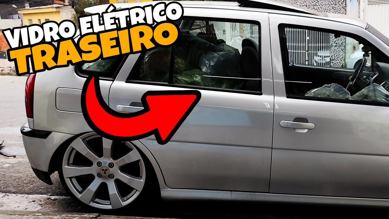 COLOQUEI VIDRO ELÉTRICO TRASEIRO NO GOL