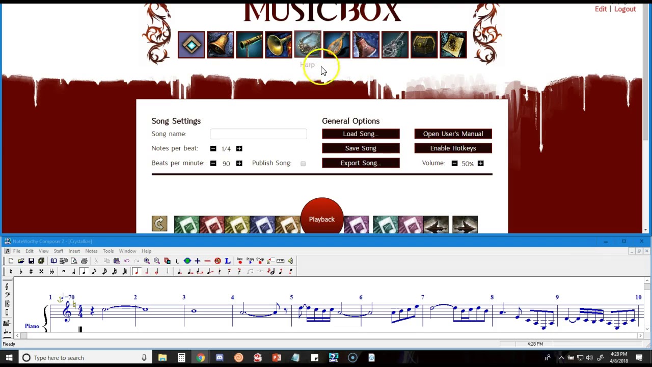 Creating an AHK File for GW2 Music