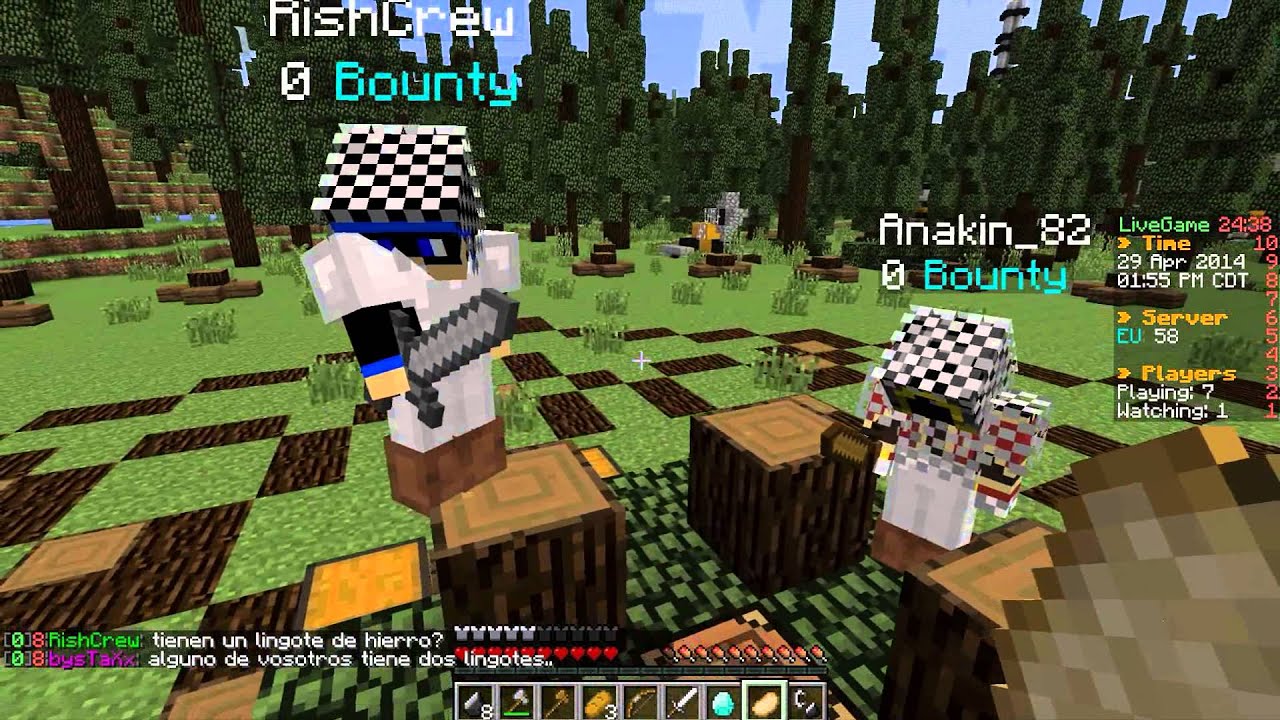 Todos juntos!! - Los juegos del hambre - Minecraft