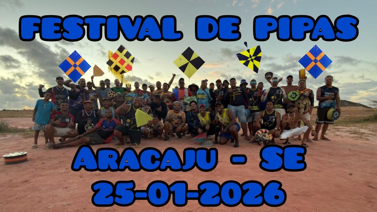 FESTIVAL DE PIPAS EM ARACAJU - SE 