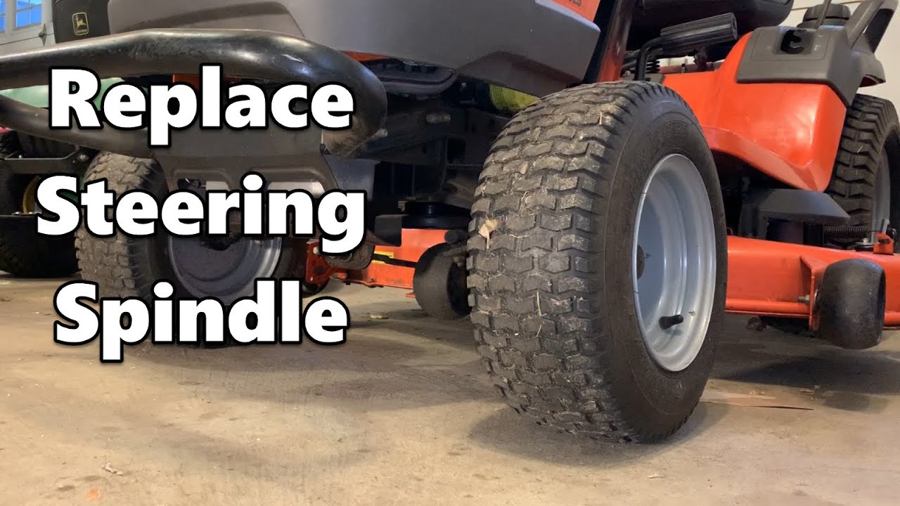 Lawn Tractor Steering Spindle Replacement