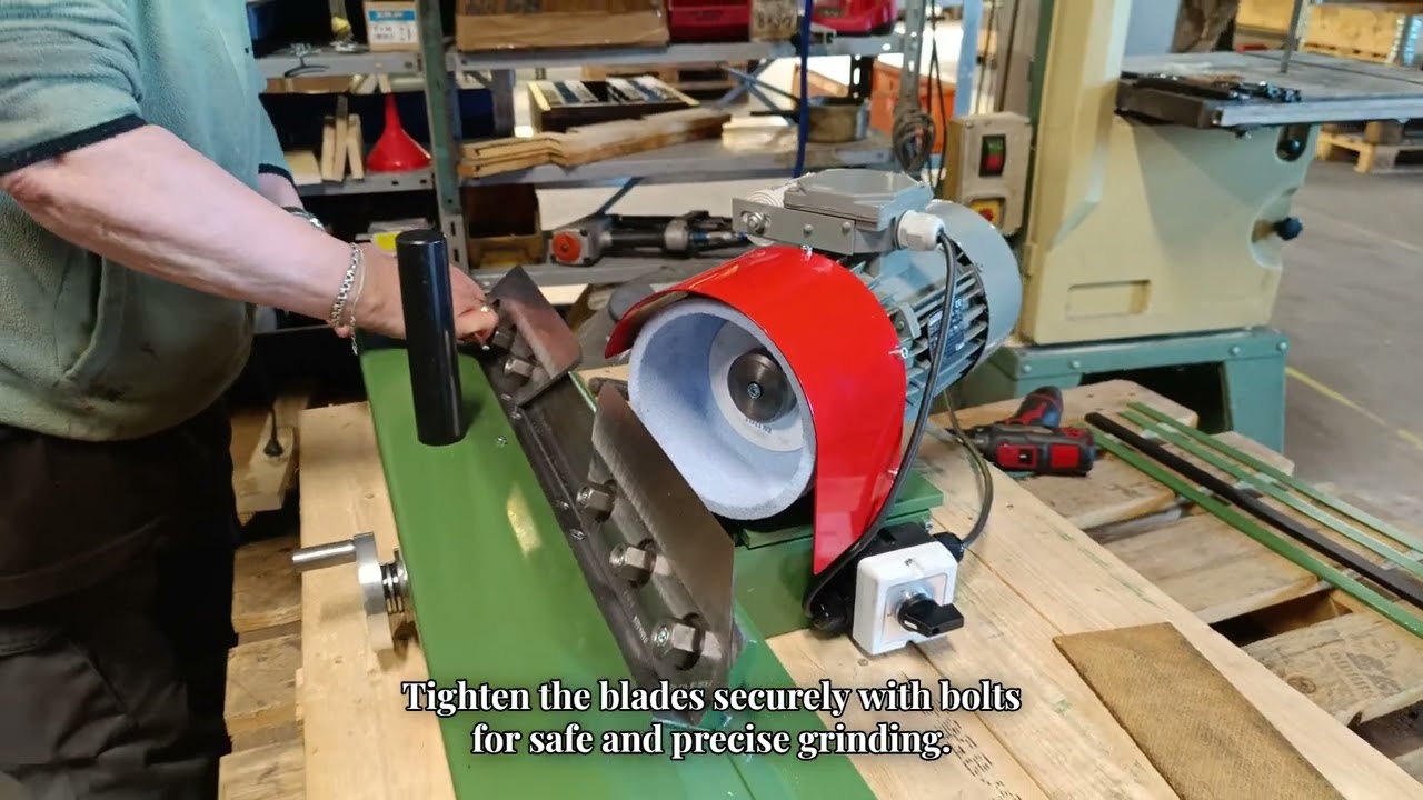 Sharpen Your Morso Blades Perfectly | Manual Blade Grinder Tutorial
