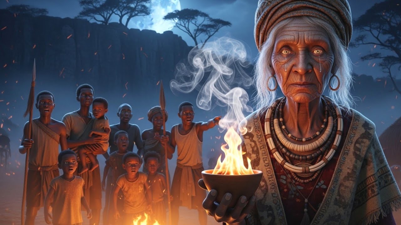 They Thought the Old Woman Was a Witch… Until the Night She Disappeared #africanfolktale #storytime