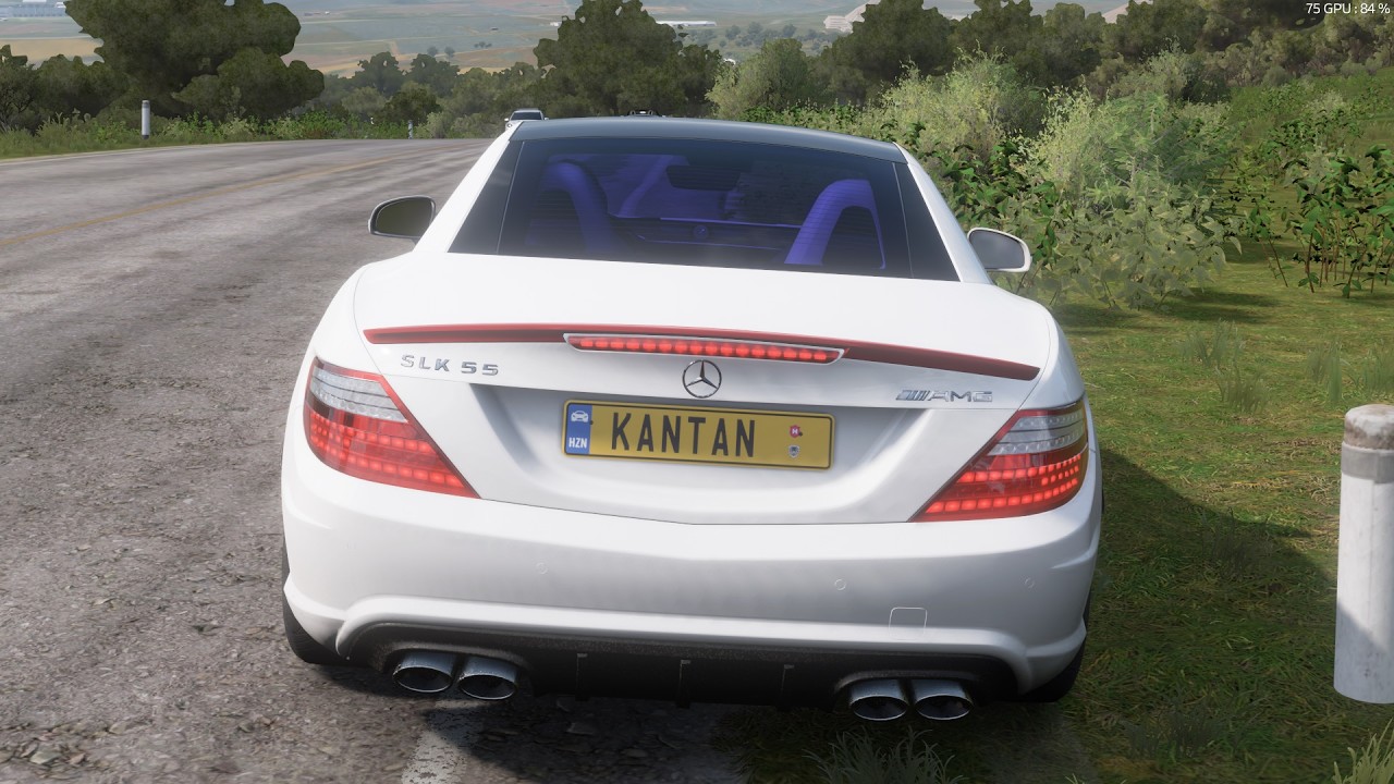 Mercedes-Benz SLK 55 AMG 2012 | Forza Horizon 5 | Steering Wheel Gameplay