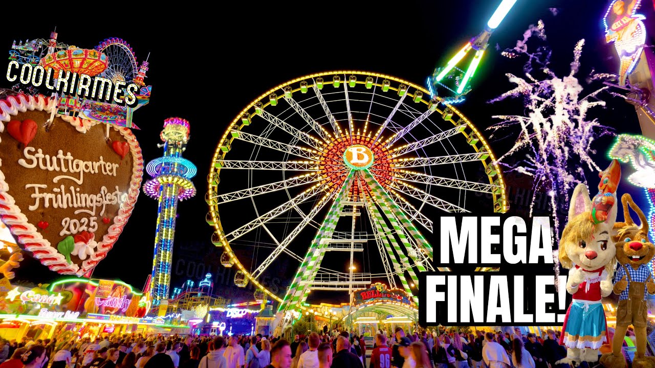 Stuttgarter Fr&uuml;hlingsfest 2025 bricht alle Rekorde! 2,2 Mio Besucher!