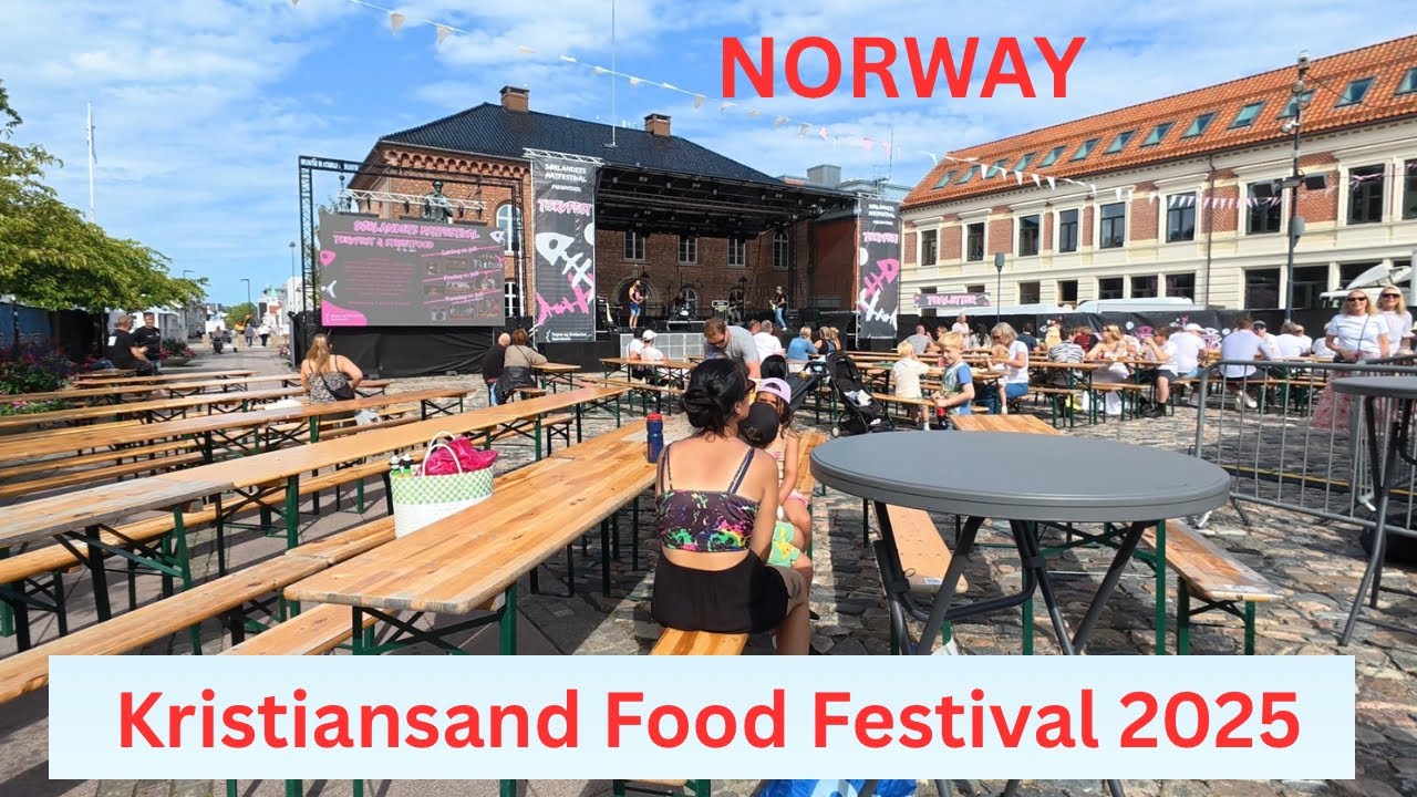 Kristiansand Food Festival 2025 ., Norway . Vlog # 33