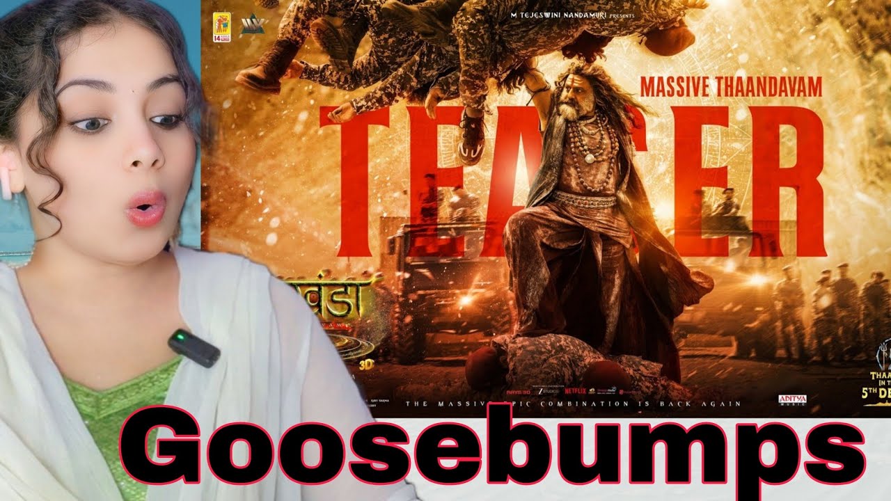 AKHANDA 2 MASSIVE THAANDAVAM TEASER REACTION | Nandamuri Balakrishna | Boyapati Sreenu | Thaman S