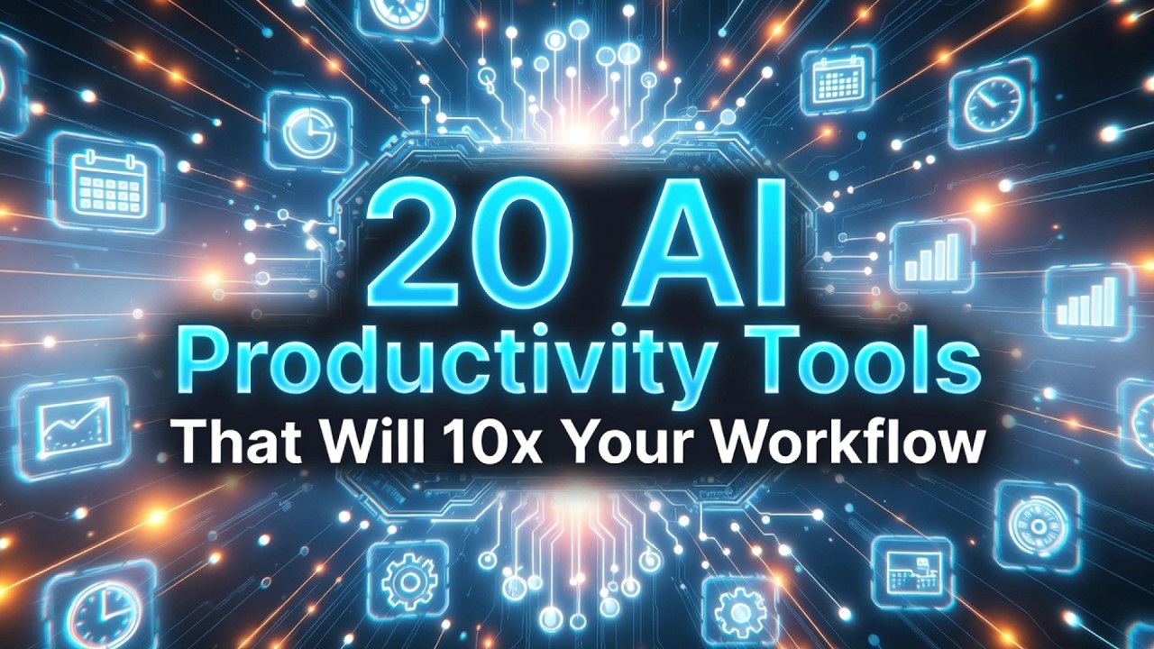 20 AI Productivity Tools That Will 10x Your Workflow