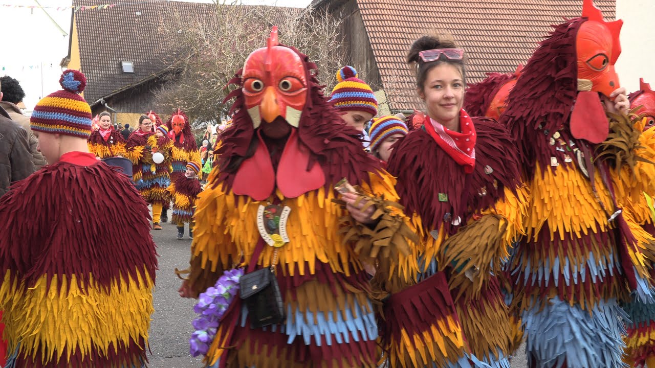 Fasnet, Umzug in Bettmaringen Teil1, Schlüchttal Narrentreffen