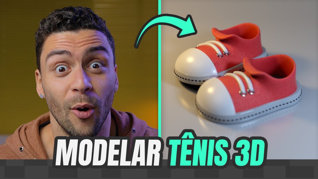 Como MODELAR um TENIS 3D no Zbrush
