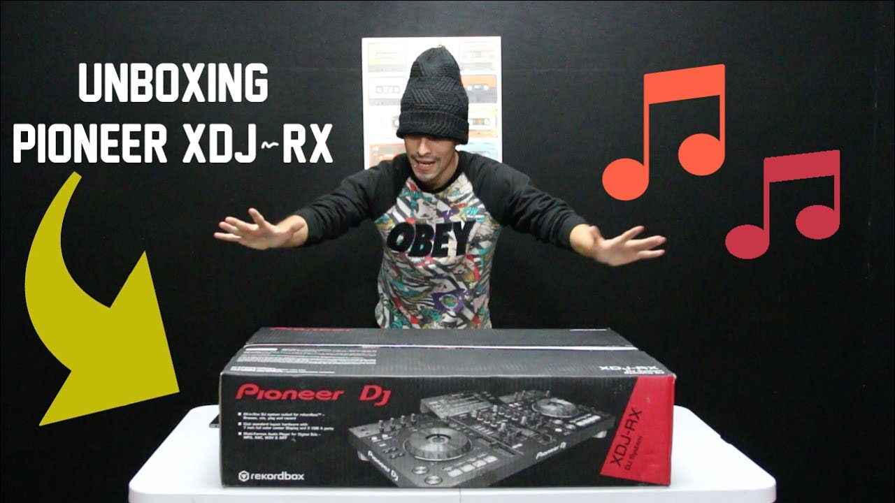 UNBOXING PIONEER XDJ - RX