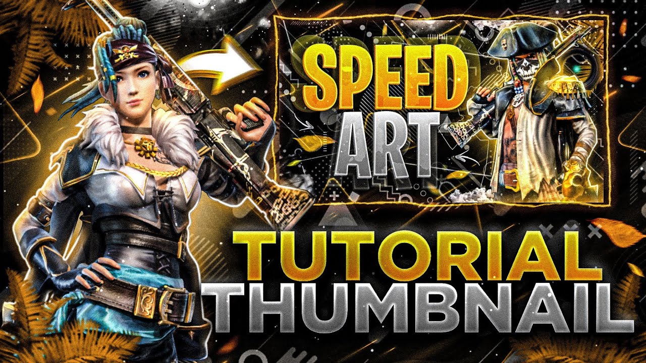 TUTORIAL THUMBNAIL STYLE AYLA ART'Z - PS TOUCH/ANDROID !!!